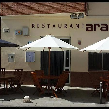 Hostal Restaurante Arasa Santa Barbara Ngoại thất bức ảnh