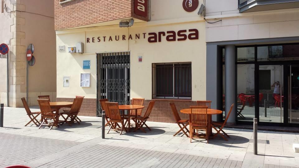 Hostal Restaurante Arasa Santa Barbara Ngoại thất bức ảnh