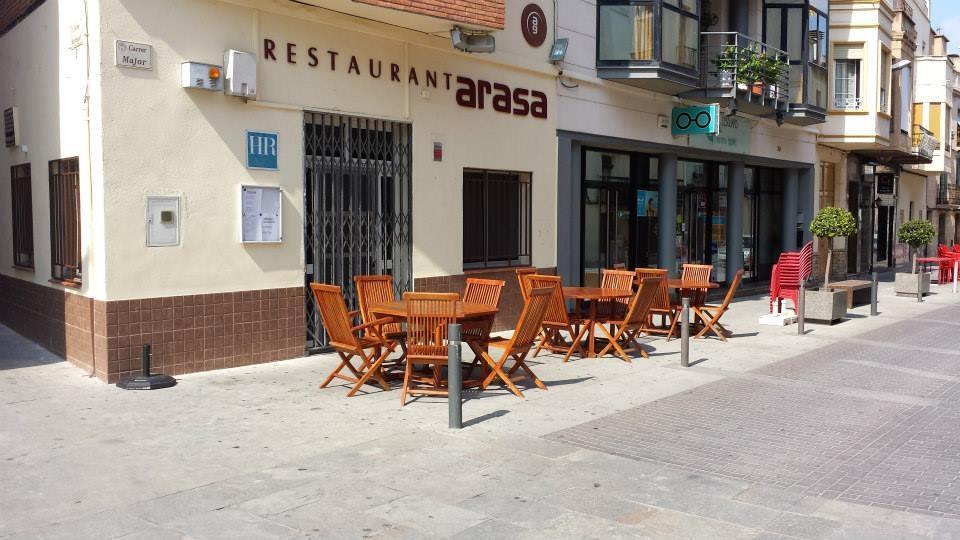 Hostal Restaurante Arasa Santa Barbara Ngoại thất bức ảnh